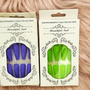 BOGO!! Brand New BEAUTIFUL NAIL False Nails-XL